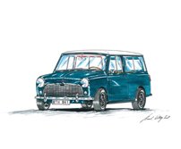 Austin Mini stasjonsvogn 1965
